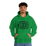 Wildcats Football Green Unisex Heavy Blend™ Hooded Sweatshirt