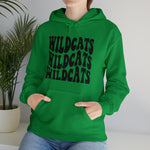 Wildcats Wavy Unisex Heavy Blend™ Hooded Sweatshirt