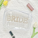 Cosmetic Bag, Bride Rhinestone
