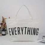 Everything Canvas Tote, Reusable
