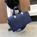 Travel Bag, Quilted, Black