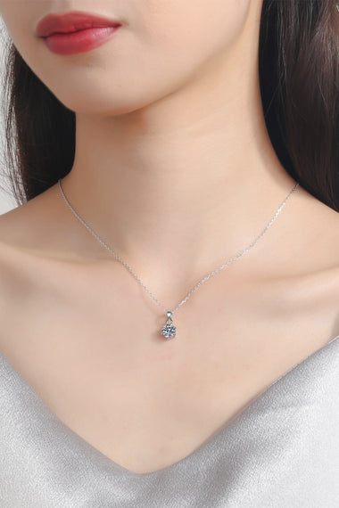 Adored Get What You Need Moissanite Pendant Necklace - Trend Inspo